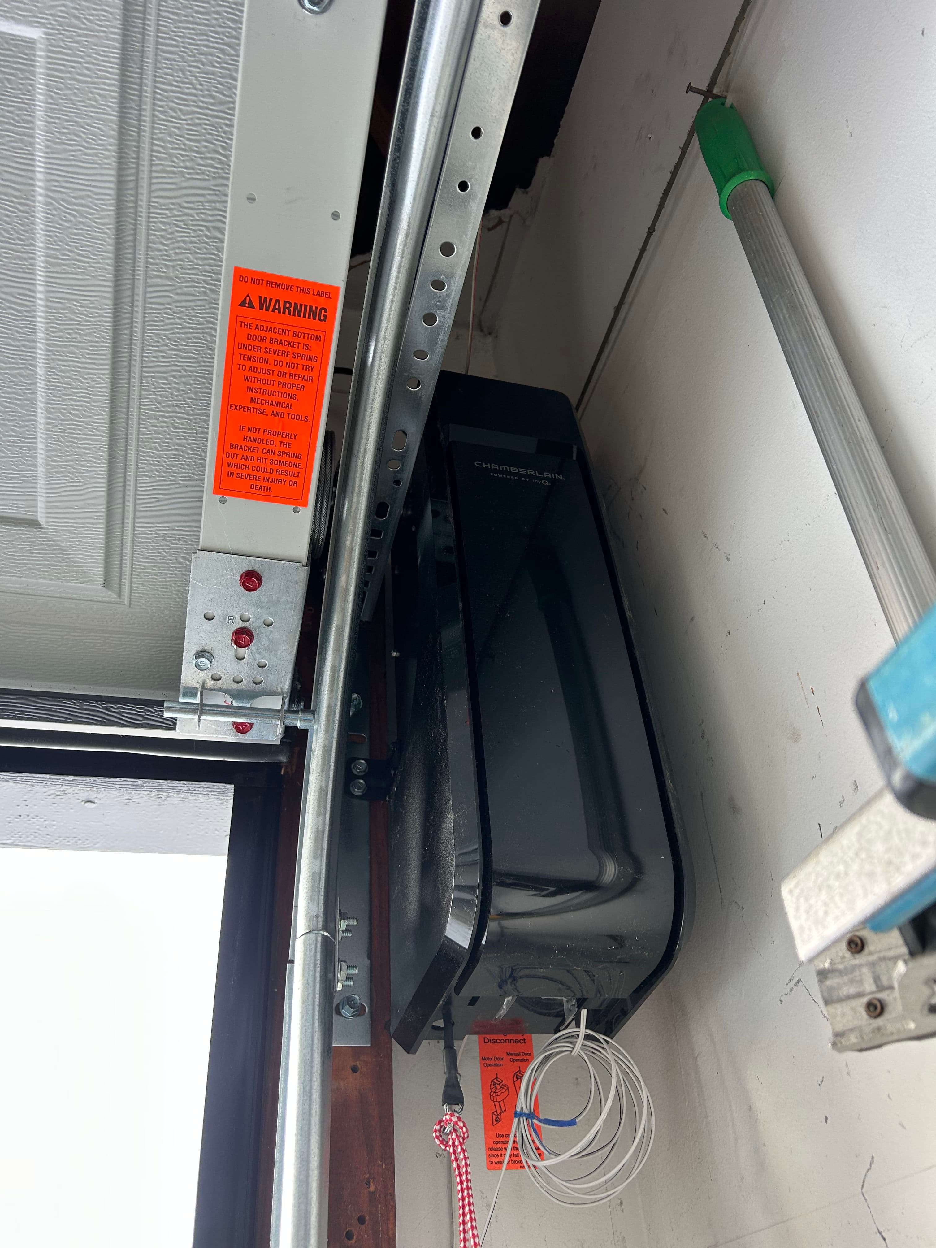 Project Space-Saving Garage Upgrade with Chamberlain Side Mount Opener image