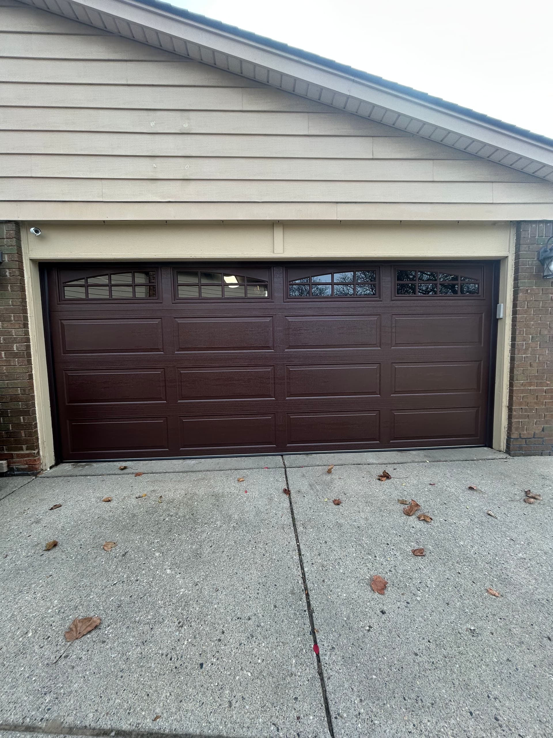 Enhanced Insulated Garage Door Installation
