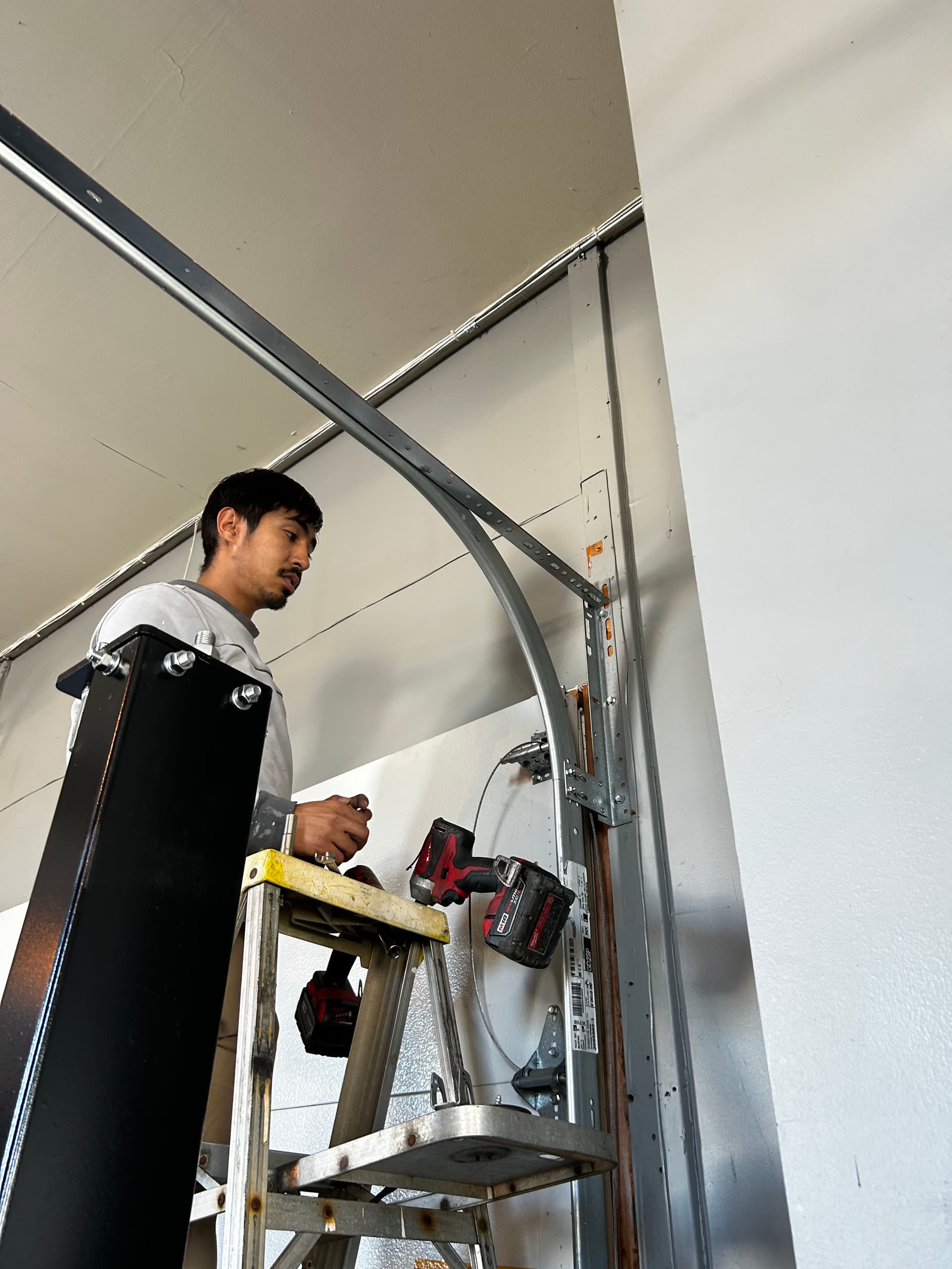 Gallery photos for Garage Space Maximization with High Lift and Side-Mount Opener in Chesterfield: Image #1